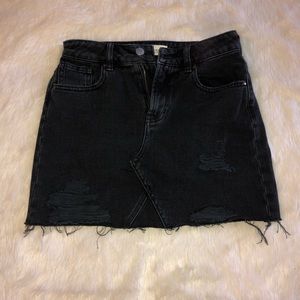 Pacsun denim mini skirt